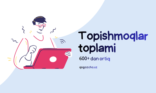 Topishmoqlar - Javoblari bilan